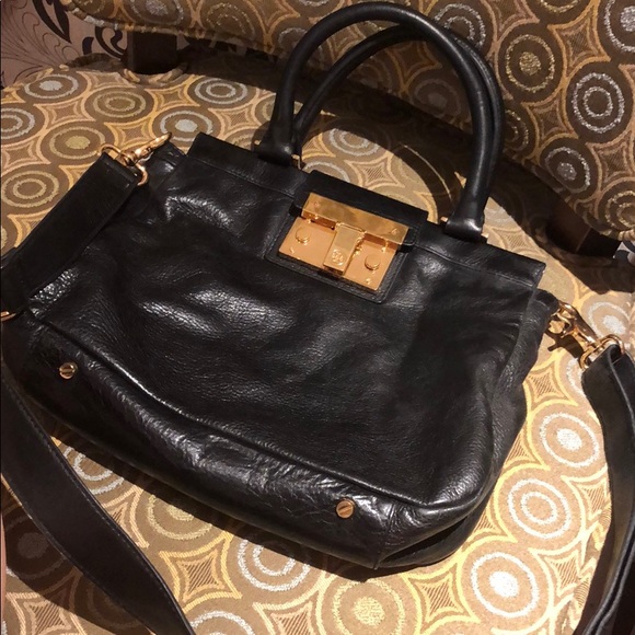 Tory Burch purse, great condition, black leather - Picture 7 of 7